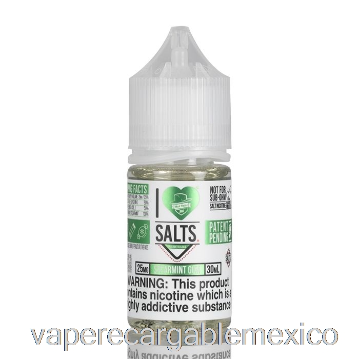 Vape Recargable Chicle De Menta - I Love Salts - 30ml 25mg